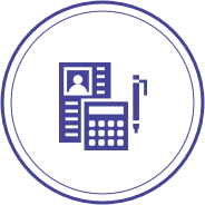 okservice home zestaw dokument kalkulator dlugopis